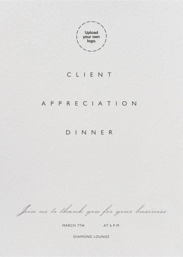 Simply Said - Business Event Invitation by Paperless Post