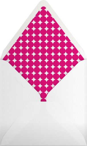 Cake and Candles (Invitation) - Jonathan Adler Envelope