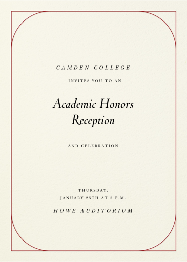 Isoquant - School Event Invitation by Paperless Post