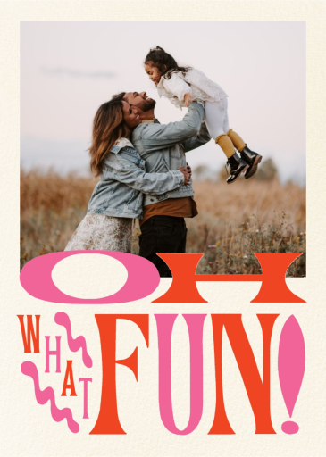 Just for Fun Photo - Holiday Card by Paperless Post