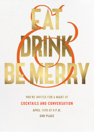 Making Merry - Dinner Party Invitation by Paperless Post
