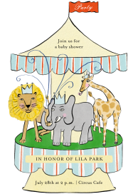 Merry Go Round Cutout by Tamborine Press