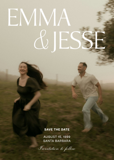 Perfect Duo - Save the Date by Paperless Post