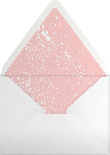 Splatter Cloth II - Paperless Post Envelope