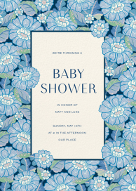 Camellia Bloom - Baby Shower Invitation by Liberty