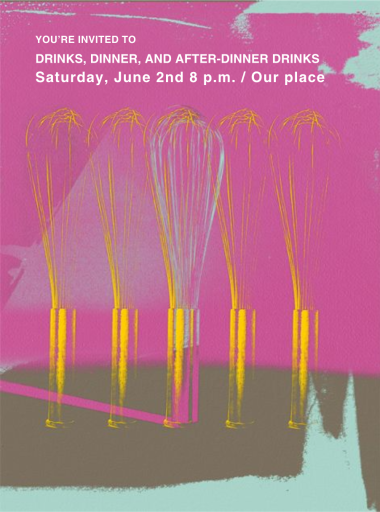 Whisks - Invitation by Paperless Post