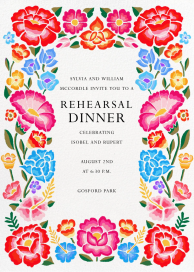 De Colores - Rehearsal Dinner Invitation by Paperless Post