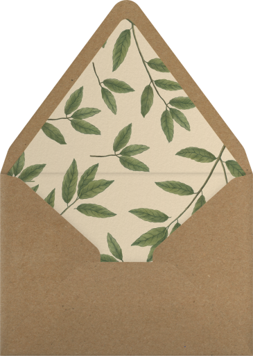 Fruit Tree (Invitation) - John Derian Envelope