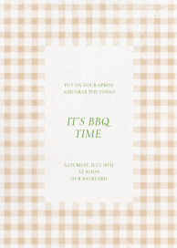 Vichy Check - Party Invitation by Paperless Post