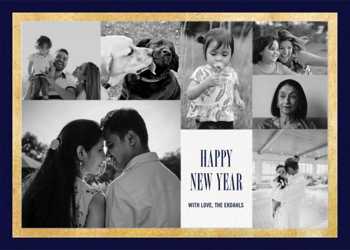 Bordure - New Year's Card by Paperless Post