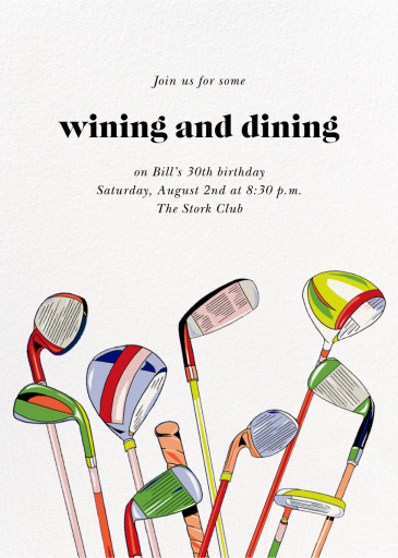 Join the Club - Birthday Invitation by kate spade new york