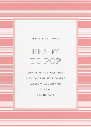 Hyannis - Baby Shower Invitation by Paperless Post