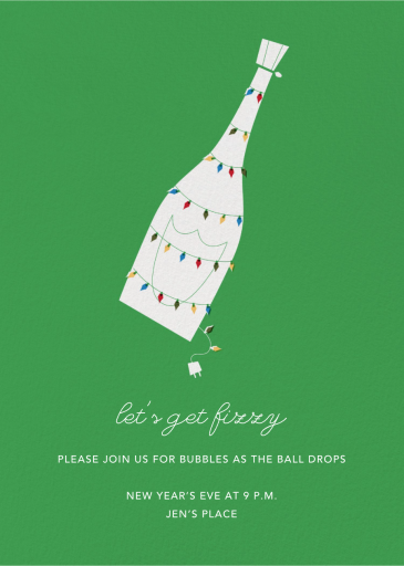 All Lit Up - Holiday Party Invitation by Paperless Post