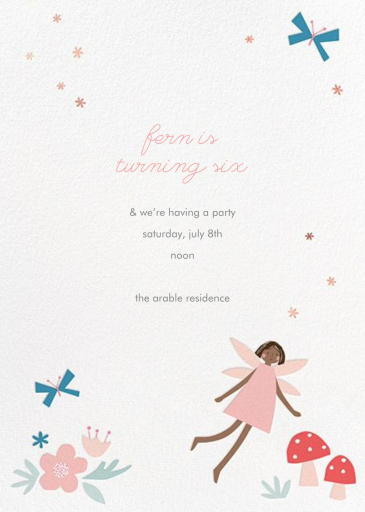 Fairy Nice - Birthday Invitation by Meri Meri