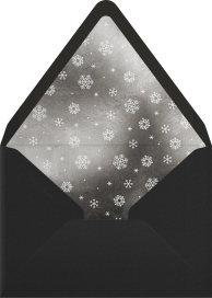 Snowlines - Paperless Post Envelope
