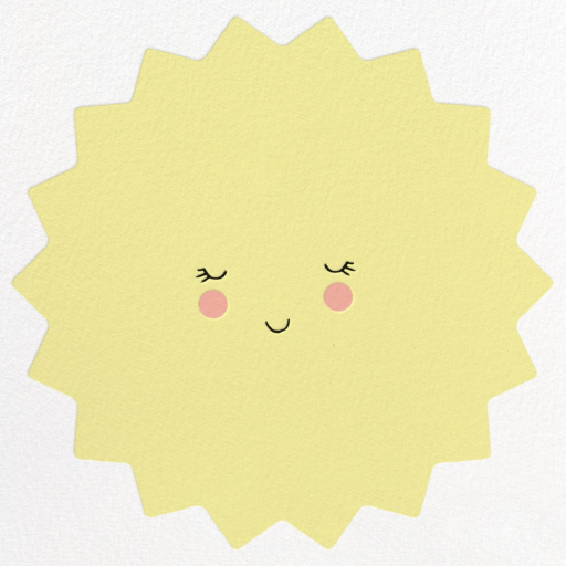 Smiley Sun by Meri Meri