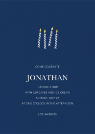 And One for Good Luck - Birthday Invitation by Sugar Paper