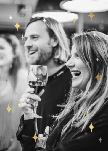 Space Age Stars Photo - Launch Party Invitation by Paperless Post