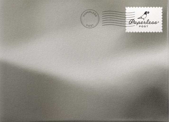 Across The Globe - Paperless Post Envelope