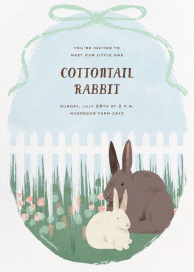 Garden Snuggles - Baby Shower Invitation by Paperless Post