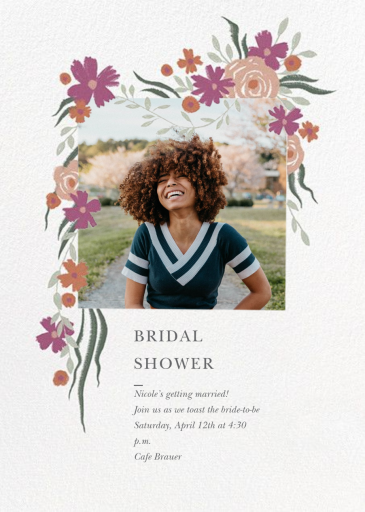 Spring Impasto - Bridal Shower Invitation by Paperless Post