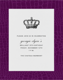 Croc Border by Paperless Post