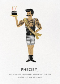 Mr. Macho - Birthday Card by Rifle Paper Co.