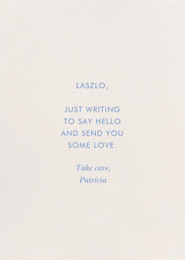 You Are Loved - Greeting Card by Rifle Paper Co. - Back