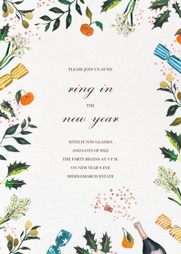 A Cracking Good Time - Holiday Party Invitation by Happy Menocal