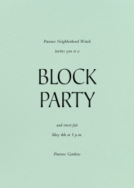 Mint - Get-Together Invitation by Paperless Post