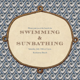 Rope and Waves by John Derian