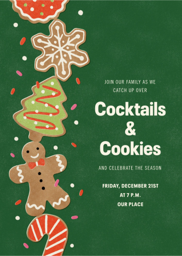 Holiday Sweets - Holiday Party Invitation by Paperless Post