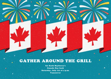 Flags and Fanfare by Paperless Post