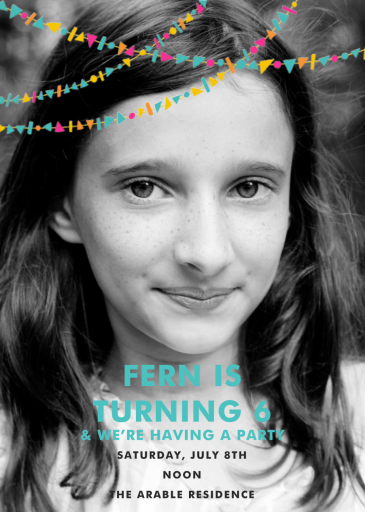 Streamer Shapes (Photo) by Paperless Post