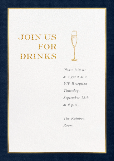 Oro (Tall) - VIP Event Invitation by Paperless Post