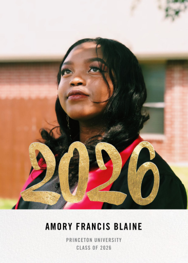 Person of the Year Photo - Graduation Announcement by Paperless Post