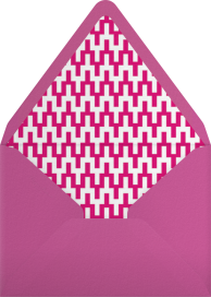 Stepped Chevron - Jonathan Adler Envelope