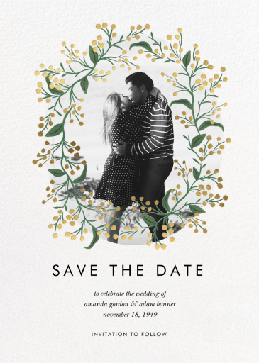 Budding Vine - Save the Date by Rifle Paper Co.