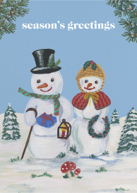 Bonhommes de Neige by Nathalie Lété