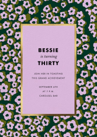 Wild Flora - Birthday Invitation by kate spade new york