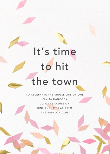 Flutter - Invitation by CONFETTISYSTEM