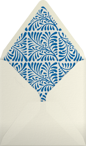 Woodblock - Oscar de la Renta Envelope