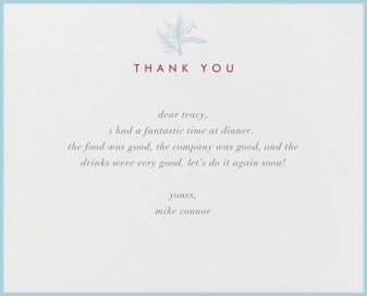 Lilies of the Valley by Paperless Post