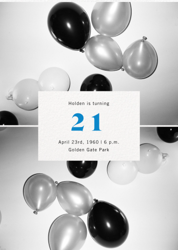 Center Cut Out - Birthday Invitation by Paperless Post