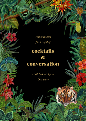 Le Tigre - Business Event Invitation by Nathalie Lété