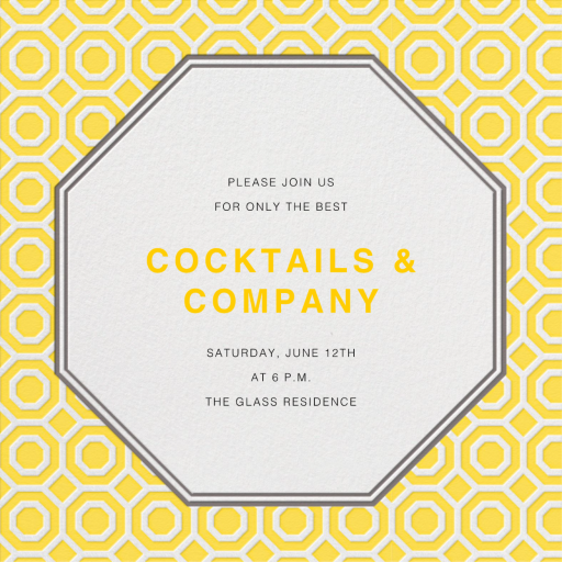 Nixon - Party Invitation by Jonathan Adler