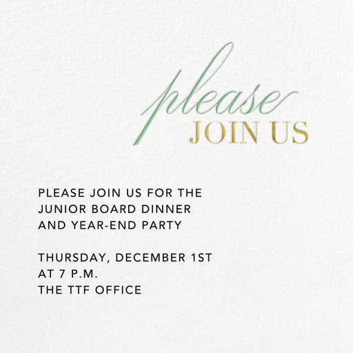 Please Join Us by Paperless Post