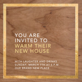 Wood Grain Light - Housewarming Invitation by Paperless Post