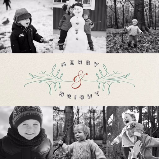 Merry Filigree - Christmas Card by Paperless Post