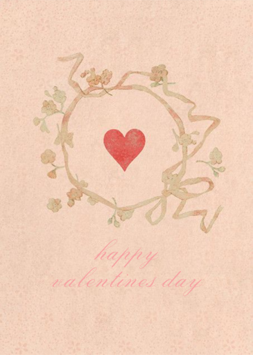 Tangled Heart - Valentine's Day Card by John Derian